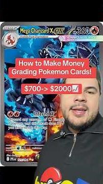 How to make money grading Pokemon cards! The best Pokemon cards to grade for PROFIT 📈