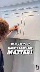 EASY HACK For Hardware Installation.Just Do This. Handle Locations Matter. Wouldn’t This Make Installing Cabinet Hardware Easier? #hack #gadget #cabinets #reels #viral | Interior Trend Inc.