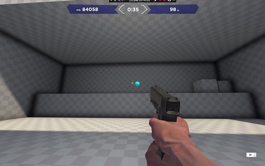 opencv (python) aimlab 微小目标射击 世界第二#3