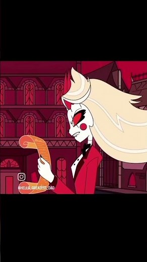 Charlie broke the contract of angel dust's soul #hazbinhotel #charliemorningstar #husker #valentino