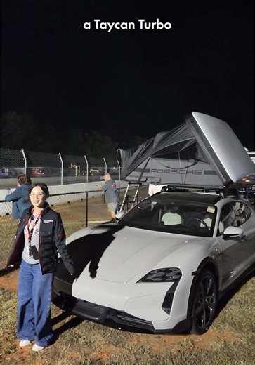 Porsche Taycan Turbo proves versatile for track days and outdoor adventures