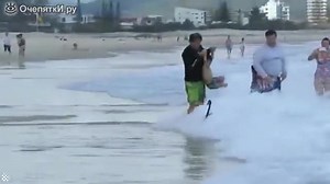 #Vídeo #Viral Nos hemos quedado prendados con esto. Ni medusas, ni delfines, ni tiburones. Hoy la cosa va de #cisnes surfeando. "Corriendo la ola", como se dice por aquí. Fuente #Twitter - Chad Loder @chadloder | AxarquiaPlus