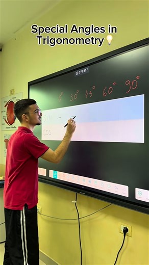 Medrese Liria Elbasan on Instagram: "Math isn’t that hard😊 Here’s an easy way to find special angle values."