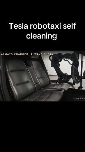Revolutionizing Transportation: Tesla Robotaxi Self-Cleaning