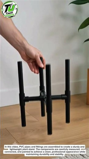 DIY PVC Pipe Plant Stand | Easy and Budget-Friendly Workshop Project