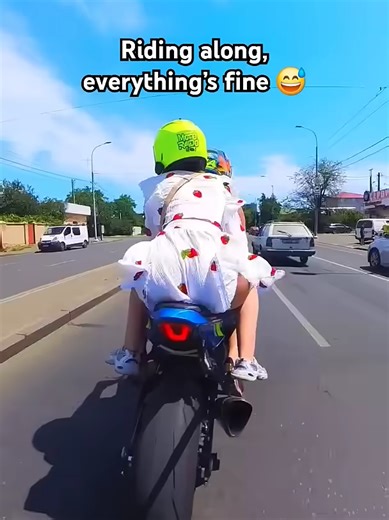 Hilarious Dress Fixing Fails on a Motorcycle