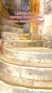 1.6M views · 45K reactions | Let’s go up to Calvary or Golgotha, where Jesus Crucified. Holy Sepulchre Church Jerusalem | Visit Israel From Your Home | Facebook