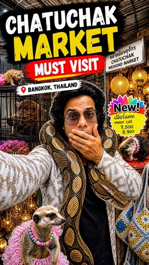15,000 Shops Ek Jagah! 😳 Chatuchak Market Bangkok ! #shopping #travel #dailyvlog