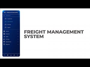 Freight Management System: FREIGHTOSCOPE