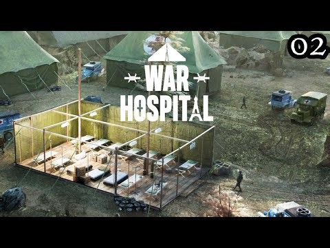 UNDER ATTACK - War Hospital - Managing A Hospital During War || FULL GAME Strategy Simulation 02
