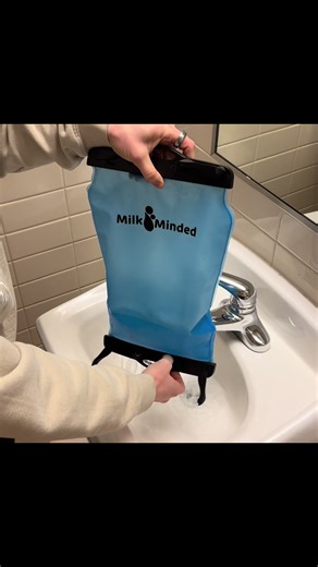 Pumping on the go always leads to…. Where do I wash my pump parts & how do I store my milk when on the go. The market has great options for milk storage… but cleaning, not so much. That is what lead me to create this bag. To make cleaning on the go possible. So each pump session you are confident that your milk is safe and no bacteria is growing in your pump parts between uses. #milkminded #cleaning #breastmilk #exclusivelypumping #pumpingmom