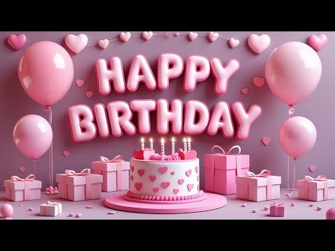 Happy Birthday Song 🎂 1 Hour Loop | No Ads Birthday Party Music