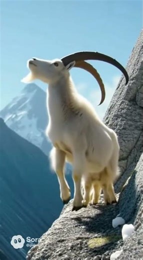Eagle vs Baby Mountain Goat on Deadly Cliff Shocking Wildlife Moment