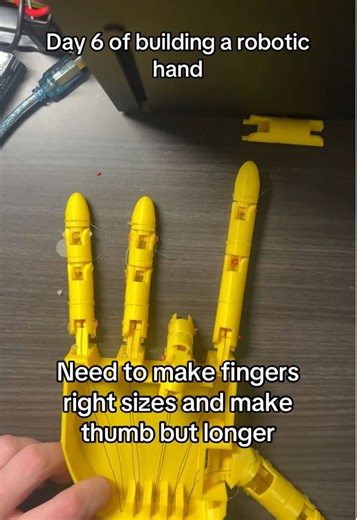 Arm and electronics all that’s left #coding #robotic #engineering #college