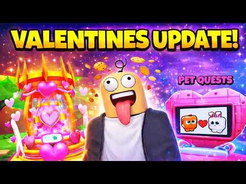 VALENTINES UPDATE in Tap Simulator 💘 Pet Quests + New Egg!