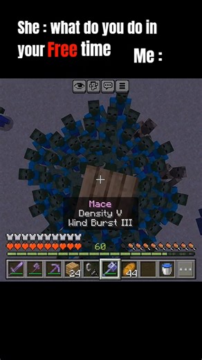 My answer 💀 #minecraftchallenge #minecraft #minecraftremix #minecraftmeme #shorts