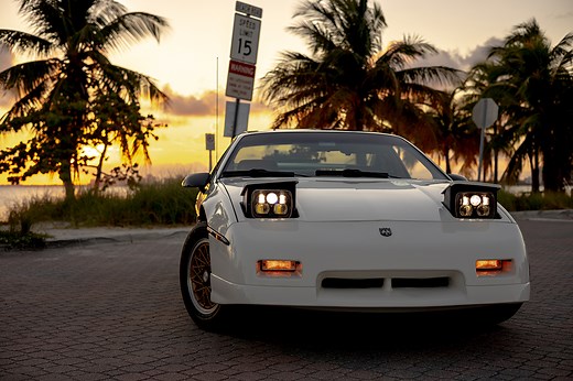 Take a ride down memory lane in the Pontiac Fiero