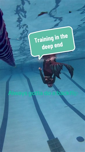 Training in the deep end #mermaidashe #breathhold #training #practice #mermaid