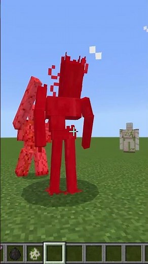 The Creaking vs. Iron Golem in Minecraft PE