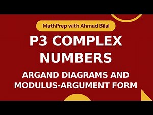 Complex Numbers Part 4 | Argand Diagram; Modulus-Argument Form of Complex Numbers |A-level Math 9709
