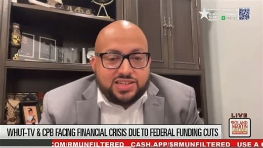 WHUT - Washington Howard University TV on Instagram: "Our very own General Manager, Sean Plater, joined Roland Martin to discuss the recent budget cuts impacting public media including how they affect WHUT. He also shared the powerful history connecting both WHUtT and WHUR stations and why community support matters now more than ever. Learn how you can support and help keep public media powered by you → whut.org/waystosupport"