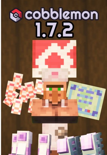A bunch of new decor blocks, 8 new Pokemon, 2 new rideable Pokémon and more in Cobblemon's 1.7.2 Update, out now! Cobblemon 1.7.2 will be available on Java Minecraft 1.21.1 for Fabric and Neoforge! Vertical Edit by: Nooki1535 #minecraft #cobblemon #pokemon #minecraftupdate #cobblemonupdate