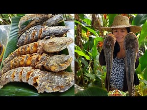 Best way to Clean and Cook Catfish and Mudfish | Crispy Deep Fried Hito at Halwan