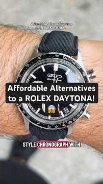 Affordable Alternatives to a Rolex Daytona!😱COMMENT YOUR FAVORITES BELOW!⬇️ #rolexdaytona