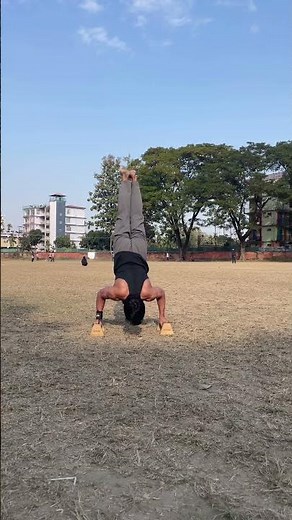 Wait for end ☠️ those who knows ☠️ #calisthenics #bodyweight #handstandworkout