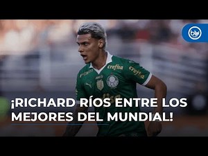 Richard Ríos, entre los mejores: figura en el 11 ideal del Mundial de Clubes