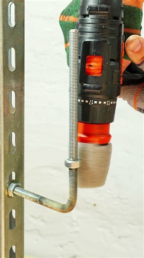 Ergonomics Tip: DIY Thread Spool Holder #shorts #diy #skills #tips