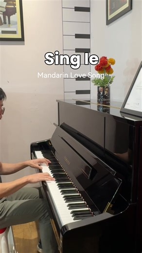 Mandarin Love song 🎶 Sing Ie – piano cover \t🎹 played at Allegro Piano #mandarinlovesong #chinesesong #singie #lovesong #instrumentalmusic #AllegroPiano #pianostore #pianolover