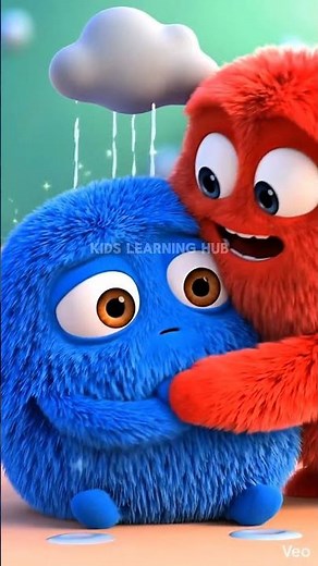 Cute Emotion Monsters #LearnEmotions #KidsLearning #EmotionForKids #PreschoolLearning #KidsAnimation