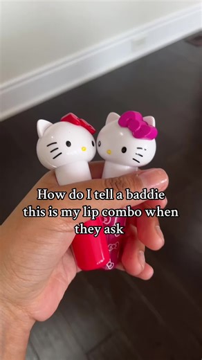 Got more compliments on this then any other lippies I’ve used but srsly how tf do I tell baddies this is my lip combos cuz they always ask😭😭😭#lipcombo #baddies #baddie #hellokitty #lipsmacker #lipbalm #lipglosses #fyp #xyzcba #pladontflop