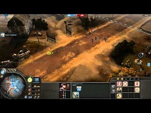 CoH Online 1on1, Industrial Riverbed, Wehrmacht [German]