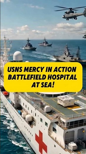 USNS mercy in action battlefield hospital at sea