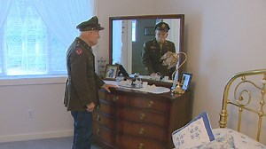 I will never forget talking with this man, about life and war and the hardships he has faced without complaint. What an honor. This past week, on Veteran's Day, he got dressed up and ventured out into the world to remind people that he is still standing. In the process he reminded me (and you too, I predict) that the human spirit is a truly limitless and astounding thing. Art Palmer is my Hero. (Eric's Heroes airs every Wednesday night at 6pm on KOMO News. Shot by Doug Pigsley, edited by Darrin 