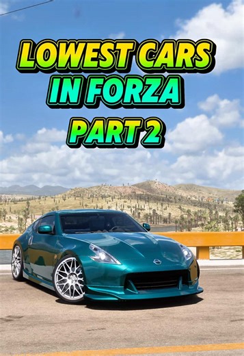 Lowest Cars In Forza! 🤫 #forza #fh5 #forzahorizon5go #part2 #trending | lowest car in forza horizon 5