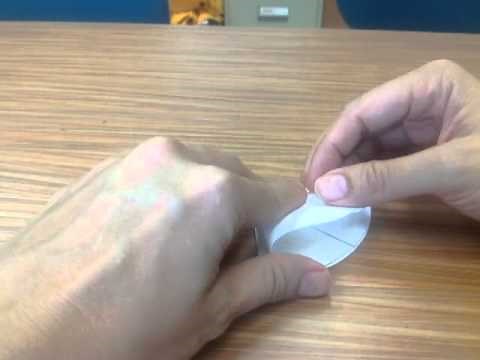 How to fold a perfect fluted filter paper - neat and fast.