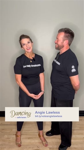 We can’t wait to see these dancers hit the stage at Dancing for Safe Haven on September 28! 🪩 Stay tuned to our social media this week as we hear from each of our star dancers and their amazing professional dance partners from @theballroomofnashville. Don’t forget to donate to help them take home the ‘Fundraising Favorite’ award! Every donation supports Safe Haven’s work and helps provide more families with a place to call home! ♥️ Vote for Angie Lawless by making a donation at bit.ly/voteangie