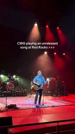 I Caught The Sunrise at Red Rocks yes plz #cwg #redrocks #unreleased #newmusic #charleswesleygodwin