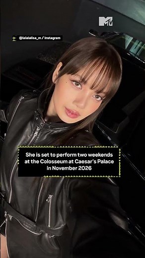 LISA's bringing Viva La Lisa to Las Vegas for two weekends this November 🤩