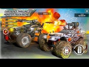 Monster Truck Extreme Off-roading Missiles Demolition Derby Racing Simulator - Android Gameplay.