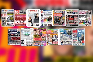 NASLOVNE STRANE DANAŠNJIH NOVINA: Prelistavanje štampe za ponedeljak, 19. septembar 2022. godine
