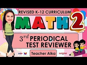 MATH 2 GRADE 2 Quarter 3 THIRD Periodical Test Reviewer#grade2 #revisedk12curriculum#teacheraika