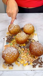 Easy and fun cereal treat! I made surprise balls filled with cereals. | Cirqnamics