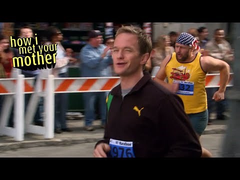 Barney runs a marathon | How i met your mother