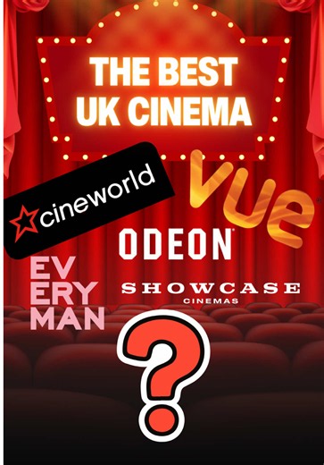 Best Cinema Chains in the UK: Ranked