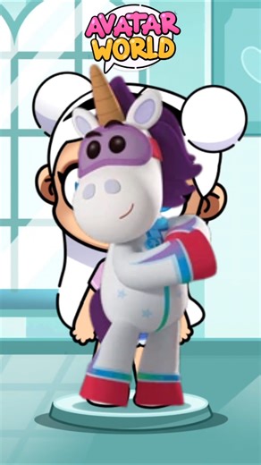 How to make Ubercorn in Avatar World #shorts #trending #avatarworld #pazu #gojetters