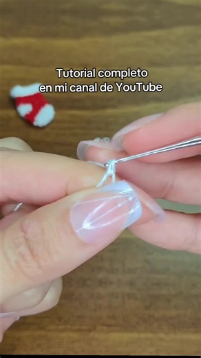 Mini BOTA NAVIDEÑA a crochet✨tutorial ya disponible en mi canal de YouTube ❤️ #adornostejidos #decoracionnavideña #aprendecrochet #tutorialcrochet